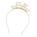 PrettyZoom Birthday Crown Hairband - Stylish Alloy Headdress for Women & Girls | Birthday Party Accessories - Buy Online on GoSupps.com