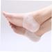 minkissy 3 Pairs Silicone Socks for Dry feet Silicone Heel Sleeves Sock Heel Protectors high Heel Sleeve Shoe Filler Foot moisturizing Socks Heel Support Foot Socks Comfortable White - Buy Online on GoSupps.com