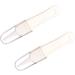 Healifty Kids Nose Tweezers Cleaning Nipper Plier - 2PCS Children Care Cleaner for Babies' Nose, Belly Button, Ears - White Clean Tool - Buy Online on GoSupps.com