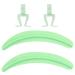 Eyelash Separator Lift Tool Eye Makeup Silicone Eyelash Separator for Extension - Beginners Lash Isolation Helper Grafting Speeder for Gathering Working Green