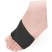Heel Cushioning Pads & Metatarsal Sleeve Set for Hallux Valgus & Bunion Relief - Black, 2pcs - Buy Online on GoSupps.com