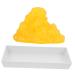 Mobestech Fat 1lb Fat Model Mannequins Manikin Human Body Fat 5lb Fat Display 1-Pound Fat Replica Fitness Base Sports
