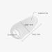 Gel Big Toe Bunion Guard 4 Pack - Transparent Hallux Bunion Relief One Size Fits All - International Shipping Available - Buy Online on GoSupps.com
