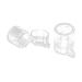 BESPORTBLE 2pcs Ant Water Feeder Acrylic Ant Feeders Professional Ants Feeder Tortoise Water Dish Transparent