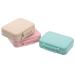Healvian Small Pill Organizer Box 3Pcs Travel Pocket Removable 3 Compartments Portable Daily Mini Pill Case Holder for Purse Fish Oil