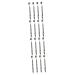 Beavorty 16 Pcs Two-in-One Eyebrow Pencil waterproof brow pencil sweatproof Eyebrow Pencils Makeup Pens girl