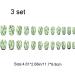 3set Detachable Long Coffin False Nails with Designs Press on Nails Wearable Fake Nail Decor Full Cover Art Tips - Buy Online on GoSupps.com