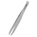 REMOS professional tweezers with extra fine tips for plucking eyebrows - satin