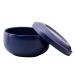 Oshhni Shaving Bowl Shaving Soap Cup Shaving Mug Container Barber Shaving Mug for Grandfather Father Blue
