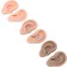 3 Pairs Silicone Ear Model Soft Flexible Ears 3 Colors Artificial Reusable for Practice Ear Model Simulation Display Props Teaching Tools Flexible Model for Rubber Ear for Teaching Instructions - Buy Online on GoSupps.com