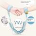 Eidyer Anti Lost Safety Wrist Link Belt - Adjustable 1.5M/4.92ft Baby Toddler Harness Leash in Blue - Buy Online on GoSupps.com