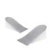 1 Pair Invisible Height Increase Insoles for Women Men Half Insole 3-Layer Air Up Lifts Elevator Shoes Pad Heel Lifting Inserts(Gray 3.5cm)