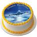 AEROPLANE JET 7.5 PREMIUM Edible ICING Cake Topper AIRLINER AIRPLANE D1 - Buy Online on GoSupps.com