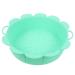 Alipis 4pcs Air Fryer Pan Airfryer Air Fryers Replacement Pot Multi-Function Air Fryer Basket Baking Mat Greenx4pcs 21X21X5.2CMx4pcs