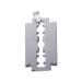 Stuurvnee men's razor blade pendant silver approx. 3.8 * 2.3cm