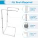 Blanket Lifter for Feet Bed Sheet Lift Foot Cradle Hospital Bed Toe Tent Blanket Support 26"-34" Adjustable Holder Bar Ankle Leg Knee Surgery Recovery Supplies - Buy Online on GoSupps.com