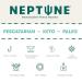 Neptune Wild Alaska Pollock Fish Jerky - Sweet Citrus Ginger - 2.2oz - Organic, Gluten-Free, Paleo - 25g Protein, 450mg Omega 3s - Sustainably Sourced - Small US Fisheries - Buy Online on GoSupps.com