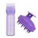 Generic hair coloring bottle hair oil applicator bottle hair dyer bottle root ridge hair color dye applicator hair care tools with round handles (G)