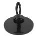 Adjustable ABS Non-Slip Bottom Nail Polish Holder Angle for Lovers (BLACK)