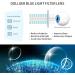 Shop Dollger Blue Light Filter Glasses for Men & Women - Anti Blue Light Square Metal Frame for PC TV & Gaming - Stylish Silver Design - Buy Online on GoSupps.com