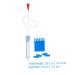 SECFOU Baby Nasal Aspirator Vacuum Set - Nose Cleaning Tools for Infants | Suction Cup, Bowl, Cleaners | Blue - Buy Online on GoSupps.com