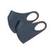 color Everyday aerosilver reusable breathable washable Face Mask Made In Korea (Medium Dark Gray - Orange)