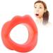 Beauty equipment Lips Trainer Silicone Rubber Facial Mouth Muscle Tightener Face Lifting Beauty Tool - Buy Online on GoSupps.com