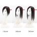 Susanki Real Hair Topper for Women - Hand-Bound Remy Hair Crown Topper Mono-Wig Hair Part 20.3 cm Dark Brown - Perfect for Thin Hair - Buy Online on GoSupps.com
