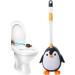 Shakven Toilet Bowl Brush Holder Set | Wall Mounted Sink Stain Cleaning Brush - Toilet Cleaning Brush and Holder Set with Refillable Handle Dispenser Black - Buy Online on GoSupps.com