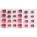dijiusidy 1 Set Christmas Nail Wraps Cartoons Style Decor Adorable False Fingernails Children Removable Art Decals DIY Manicure PNT-16-11 - Buy Online on GoSupps.com
