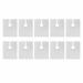 100pcs Disposable Hair Cutting Cape Salon Barber Cape Clear Apron Hairstylist Waterproof Shampoo Capes for Hair Stylist Home Hairdressing Hair Coloring Perming