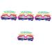 HOMSFOU 2pcs Birthday Glasses Heart Shaped Sunglasses Summer Gifts Kids Sun Glasses Birthday Party Sunglasses Pool Party Sunglasses Luau Dress Eyeglasses Glasses Evening Dress Blindfold 14.5X14X9.5CMx4pcs Colorfulx4pcs