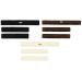 Netproshop soft front stuff protection made of synthetic fur 3-part with Velcro fastener size: one size color: dark brown one size dark brown