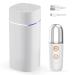 Small Humidifier Portable Facial Mister Double Moisture  Colorful Cool Humidifier for Night Bedroom Office Car Super Quiet 2 modes  Rechargeable Mini Facial Mister Spray for Daily Makeup Skin Care