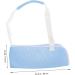 PLAFOPE Children's Arm Sling Shoulder Immobilizer Arm Sling Sling Elbow Sling Arm Brace Net 60X30CM Sky-blue - Buy Online on GoSupps.com