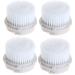 Hiwxyza Facial Cleansing Brush Heads with Soft Cashmere Face Brush Heads Replacement Suitable for Sensitive  Delicate and Dry Skin Types (4 Cashmere) 4 Luxe Cashmere
