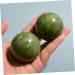 Hapinary 2-Piece Jade Massage Handballs | Handmade Health Exercise Balls for Effective Hand Massage & Relaxation - Buy Online on GoSupps.com