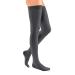 Medi Medive Elegance - 0269A14 Semolor Women's compression stockings with closed lace |CCL2 |Split ligamer |Anthracite |Gr.IV normal