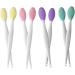 SunaOmni Lip Brush Set - 2pcs Silicone Double Sided Nose Washer & Soft Blackhead Cleaner - Exfoliator for Smooth Lips - Pink - Buy Online on GoSupps.com