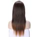 SHIYID Women's Long Straight Synthetic Wig - Heat Resistant Red Brown Hair for Daily & Costume Use - Buy Online on GoSupps.com