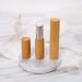 Buy Vosarea 3-Piece Bamboo Wood Lipstick Tubes - Refillable & Eco-Friendly Lip Balm Containers - Silver DIY Cosmetic Holder - Buy Online on GoSupps.com