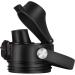 EIPOSAU Spout Lid for YETI Rambler Bottle - BPA Free Chug Cap - Fits 18/26/36/64 oz Bottles - Push Button & Lock - Black - Buy Online on GoSupps.com