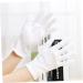 JECOMPRIS 36 Pairs Cotton Gloves Moisturizing Gloves Lab Gloves Hair Salon Gloves Hair Dye Gloves Food Handling Glove Dustproof Gloves Hair Dyeing Gloves Coin Gloves Cotton Hand Gloves White - Buy Online on GoSupps.com
