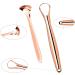 Premium Metal Tongue Scraper for Adults - 3 Pack Tongue Cleaner for Fresh Breath & Oral Hygiene - Buy Online on GoSupps.com