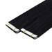 Youngsee 40cm Real Hair Tape Extensions - Black Virgin Hair Smooth Skin Weft 5 Pcs 10g - Premium Quality - Buy Online on GoSupps.com