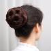 Hair Chignon Synthetic Bun Floral Style Ponytail Extension Hair Clips Braided Bun Claw Clip Donut Bun Wig Women Hair Accessories Messy Bun Hair Piece (Color : B) - Buy Online on GoSupps.com