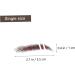 Didiseaon 6pcs Eyebrow Stickers Brow Stickers Eyes Artificial Eyebrow Tattoos Eyebrow Trimming Cosmetic 3d medium Brown - Buy Online on GoSupps.com