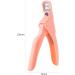 FURLOU Nail Clipper Nail Art Tips Scissors Round Edge Finger Cutter False Nails Manicure Tool Scissors - Buy Online on GoSupps.com