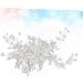 Housoutil Crystal Hair Clips Rhinestone Barrettes Pearl Hair Comb Diy Wedding Hair Accessories Bride Hairstyles Wedding Headpiece for Bride Wedding Hair Clips Crystal Hair Comb Women Hairpin - Buy Online on GoSupps.com