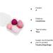 4 Pieces Pink Make-Up Sponges | Beauty Blenders for Liquid Foundation Concealer & Powder - International Shipping - Buy Online on GoSupps.com